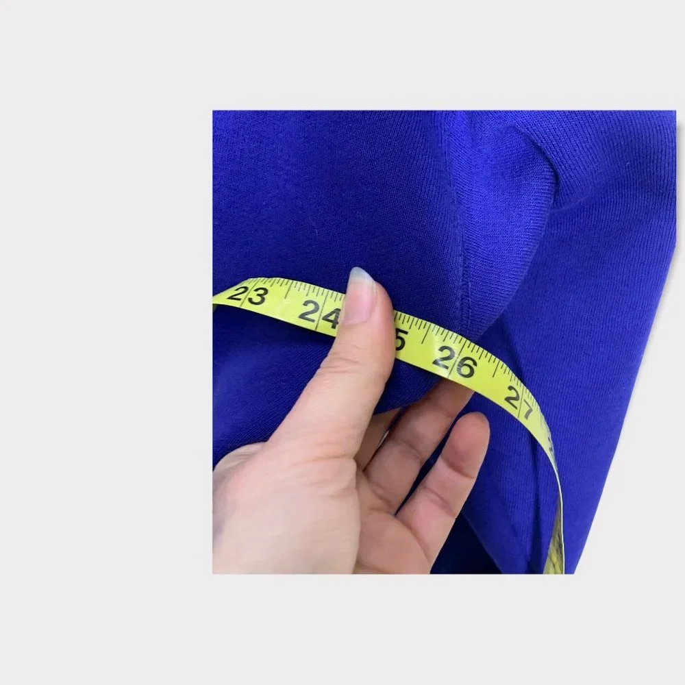 Vintage 90s Express Blue Slouch Pull Over Sweater XL